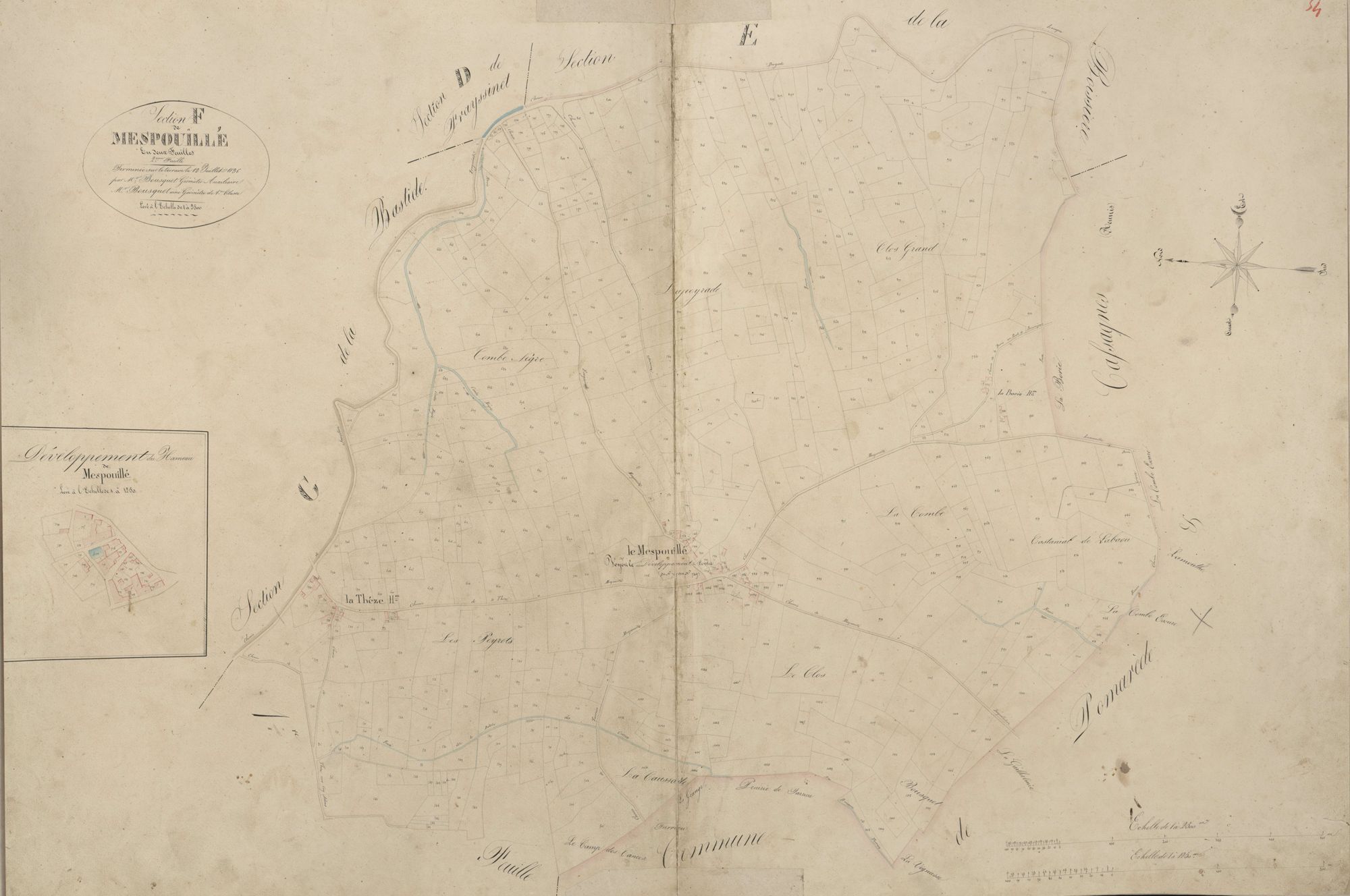 section F de Mespouillé, 2ème feuille