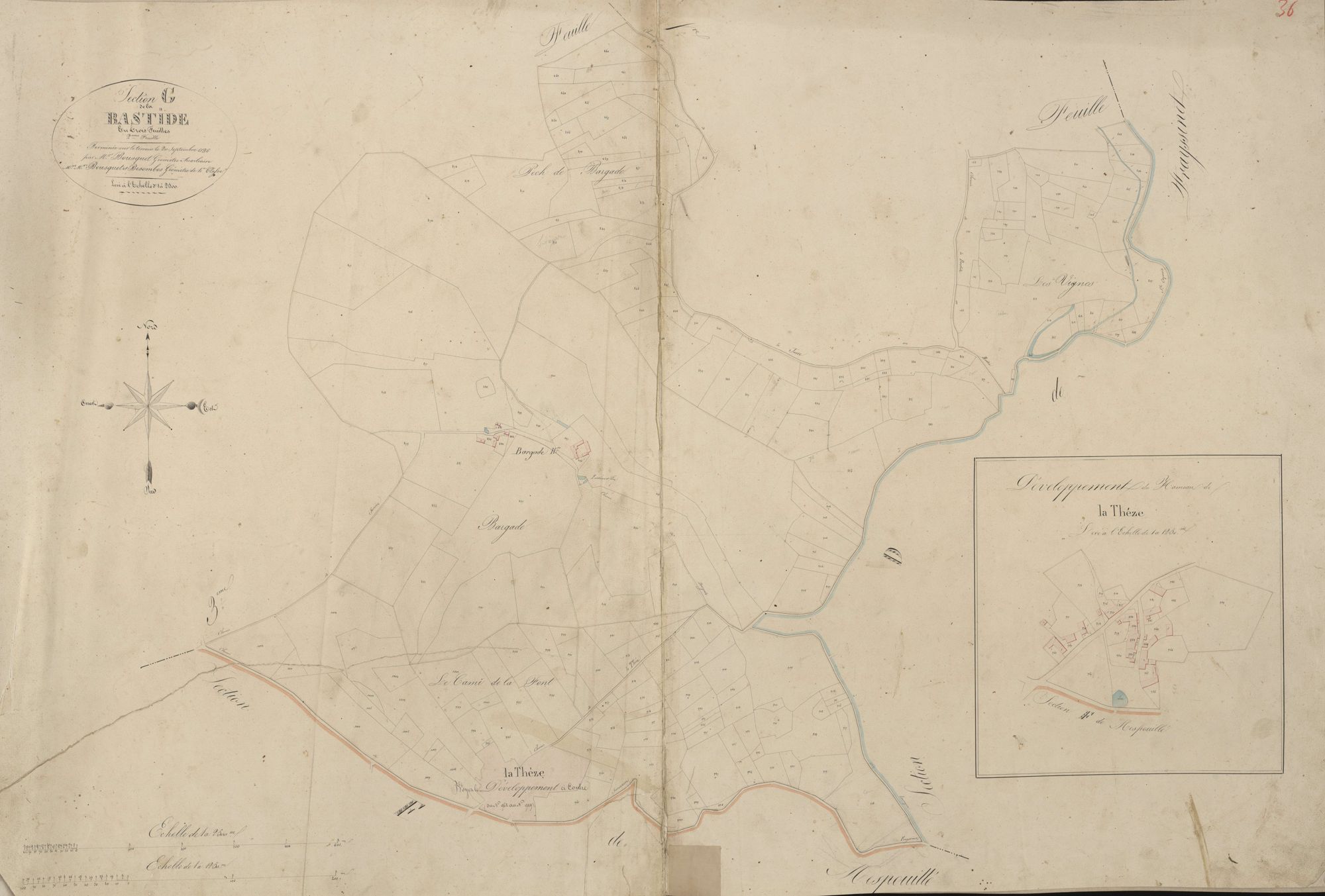 section G de la Bastide, 2ème feuille