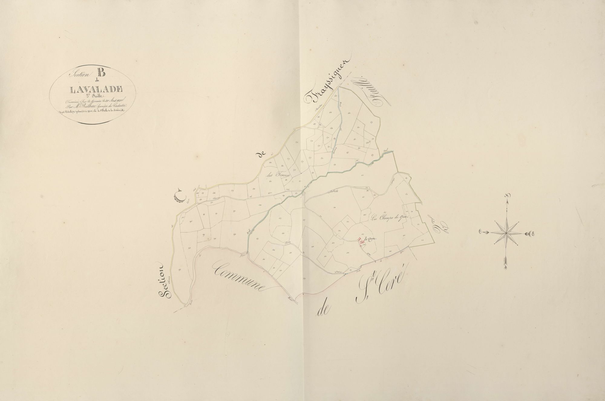 section B de Lavalade, 3ème feuille