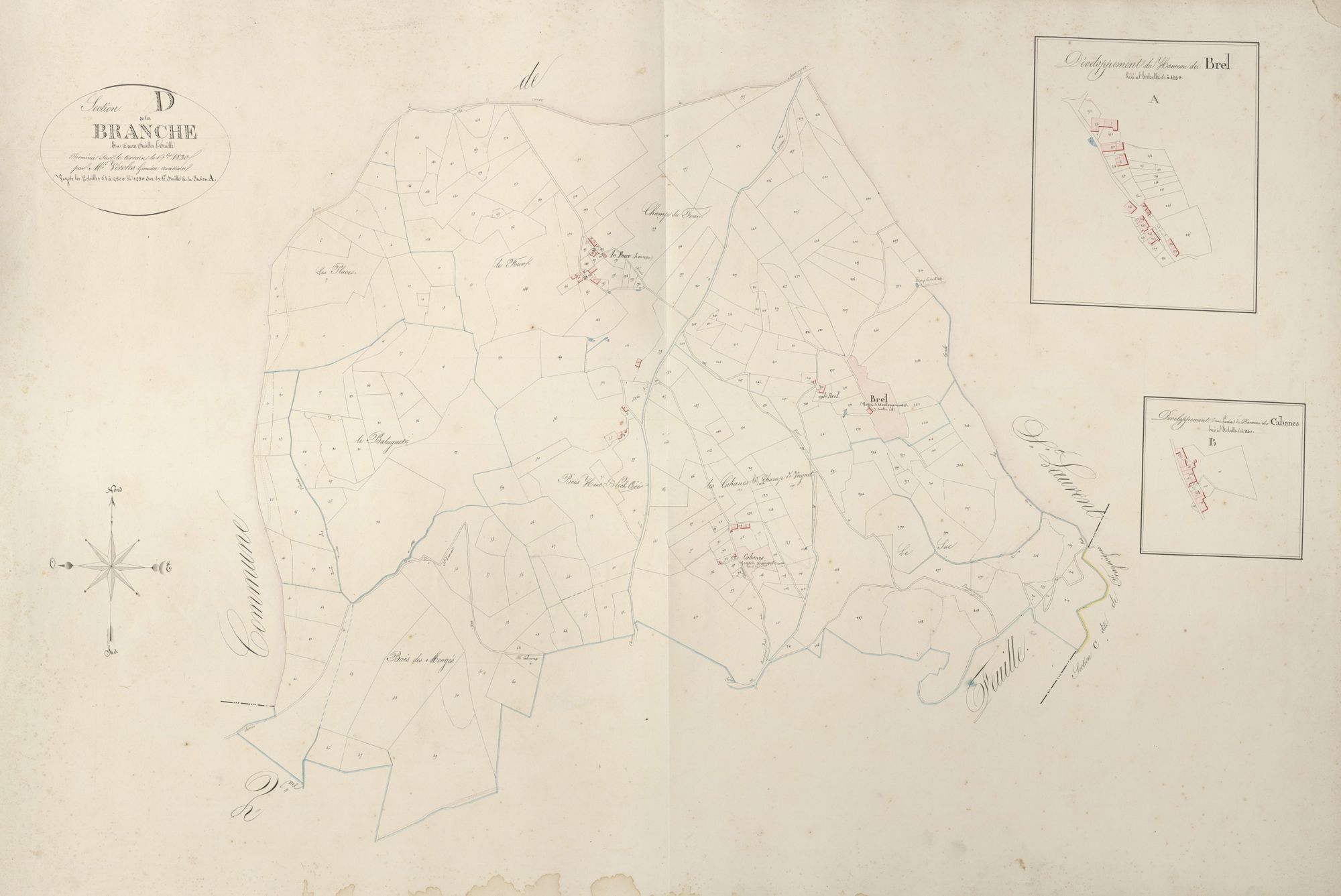 section D de la Branche, 1ère feuille