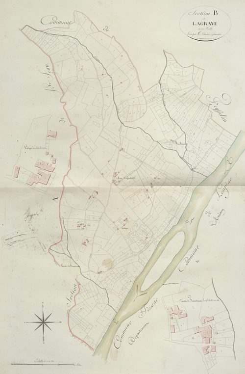 section B de Lagrave, 1ère feuille