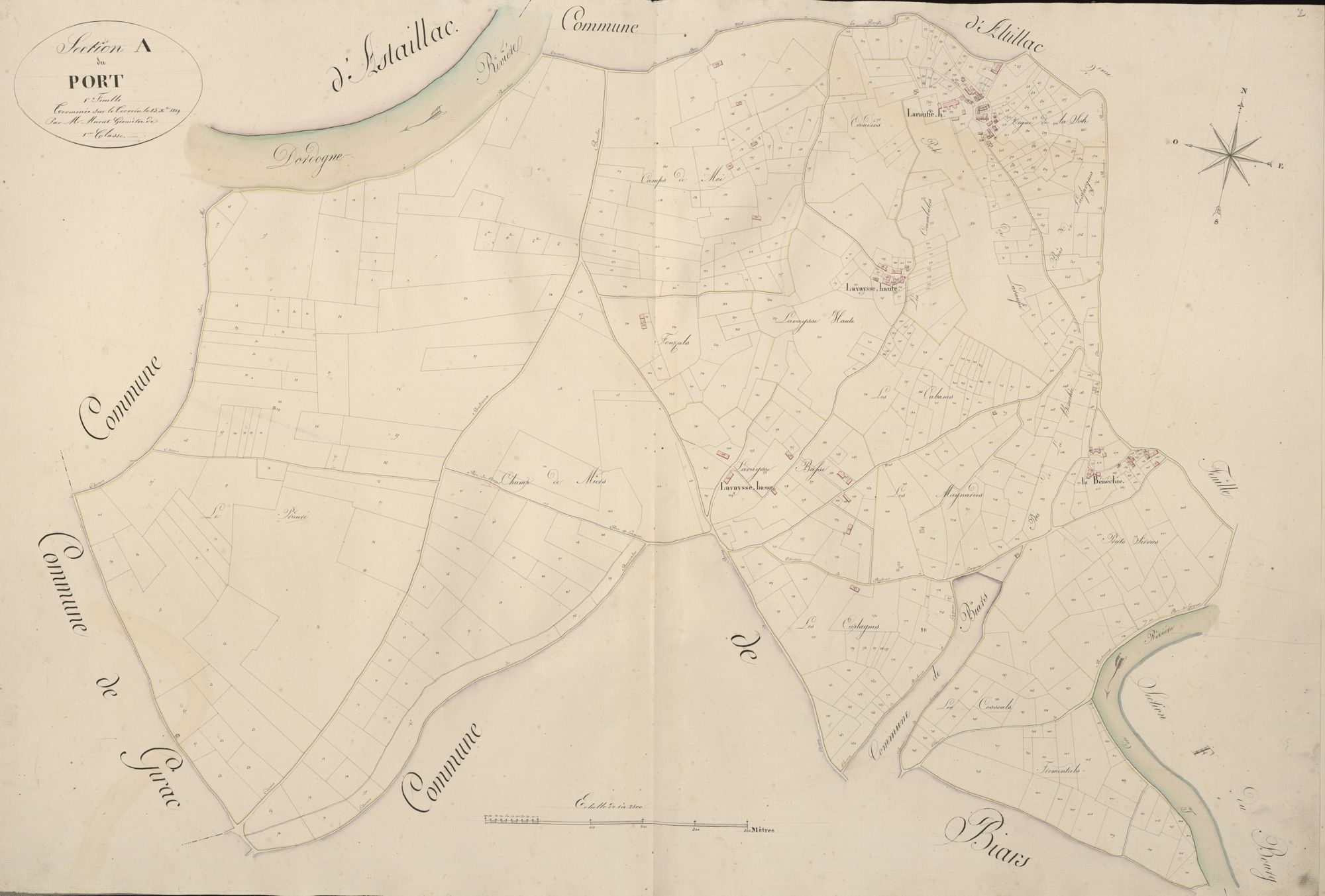 section A du Port, 1ère feuille