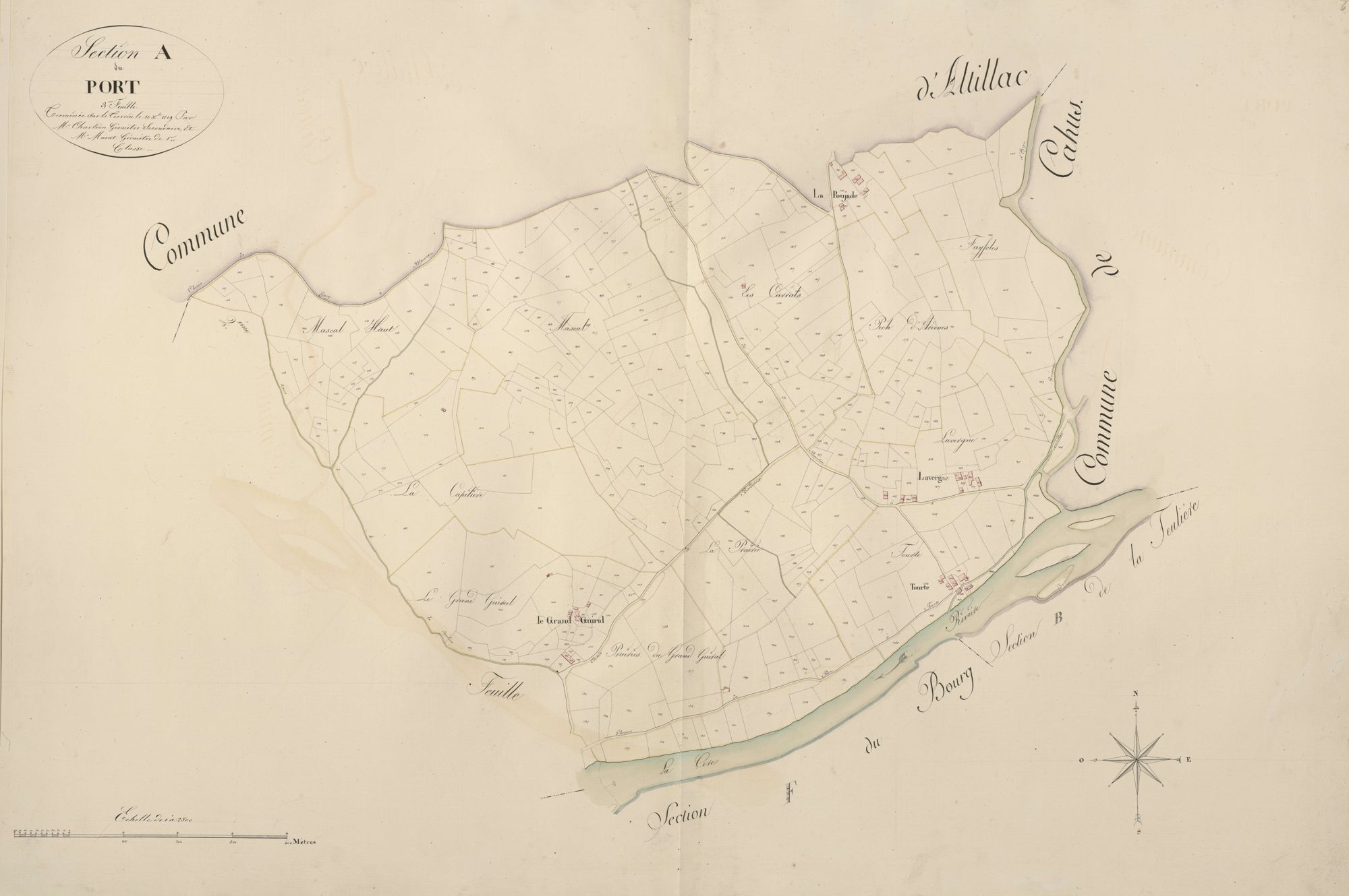 section A du Port, 3ème feuille