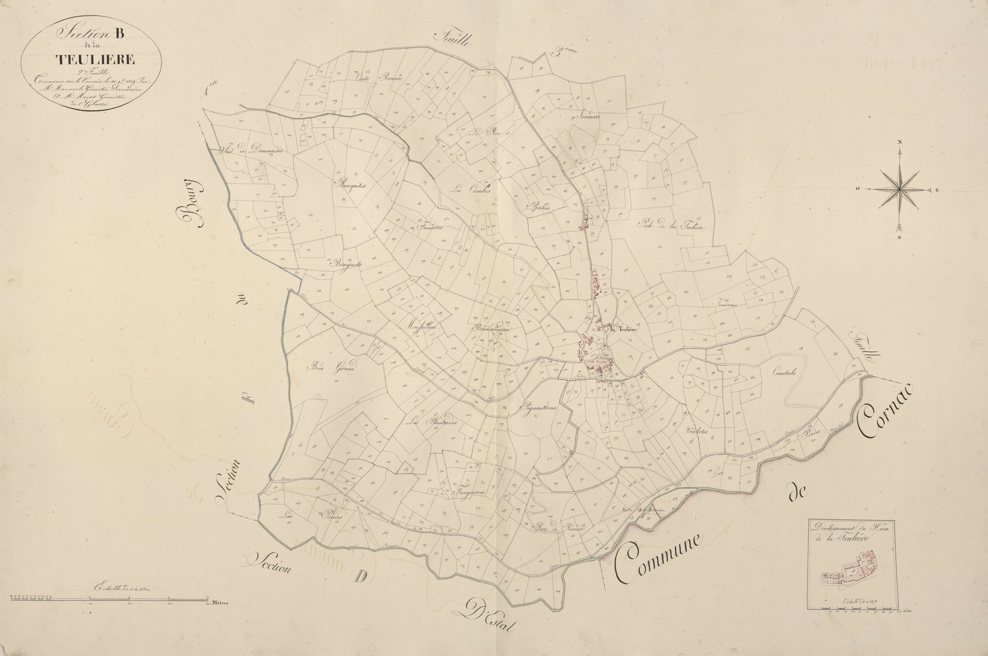 section B de la Teulière, 2ème feuille