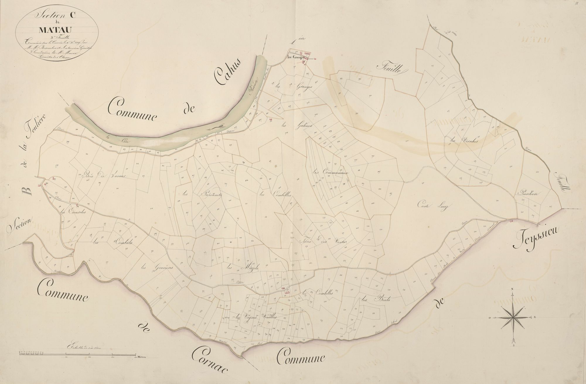 section C de Matau, 3ème feuille