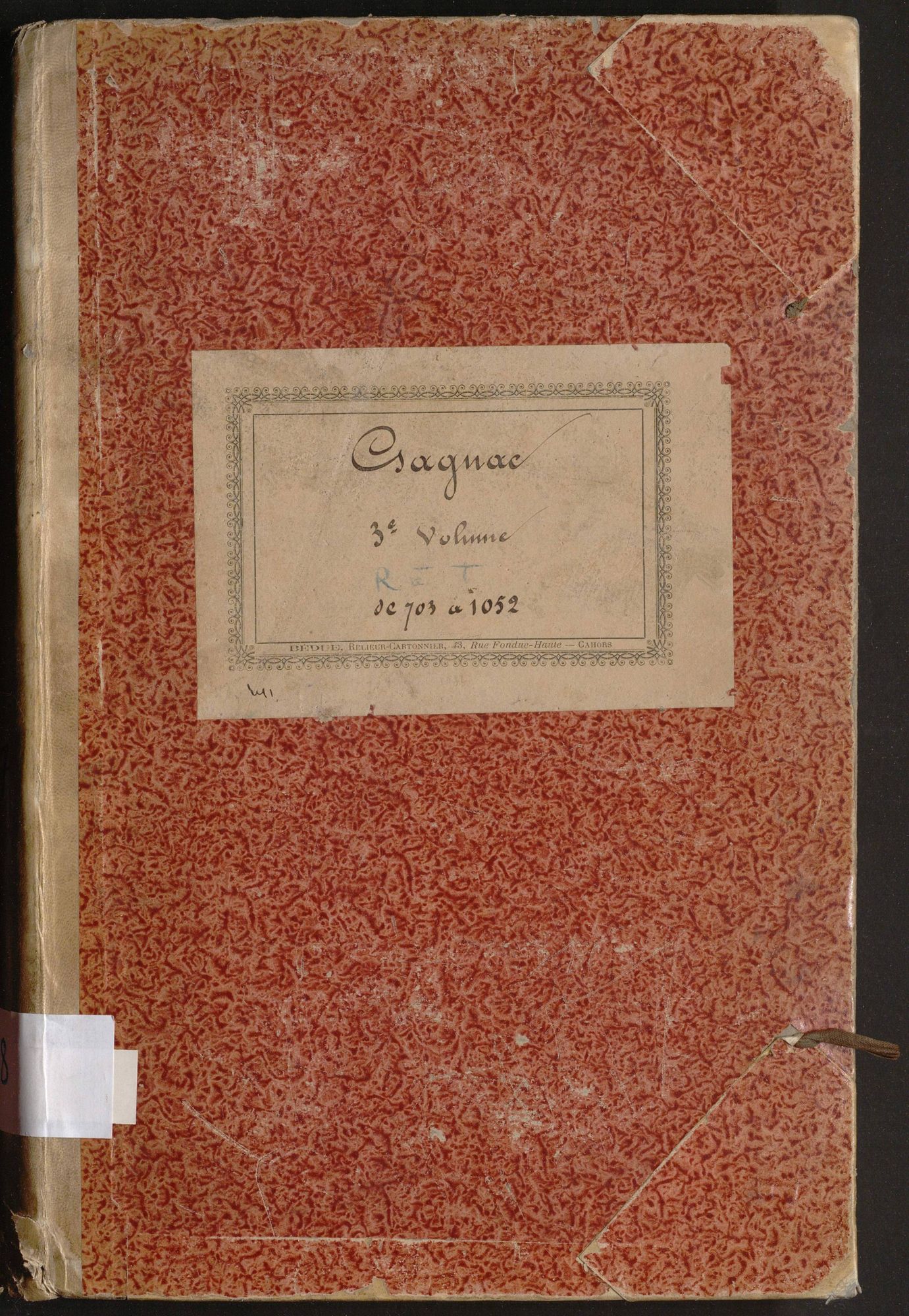 Folios 703-1052