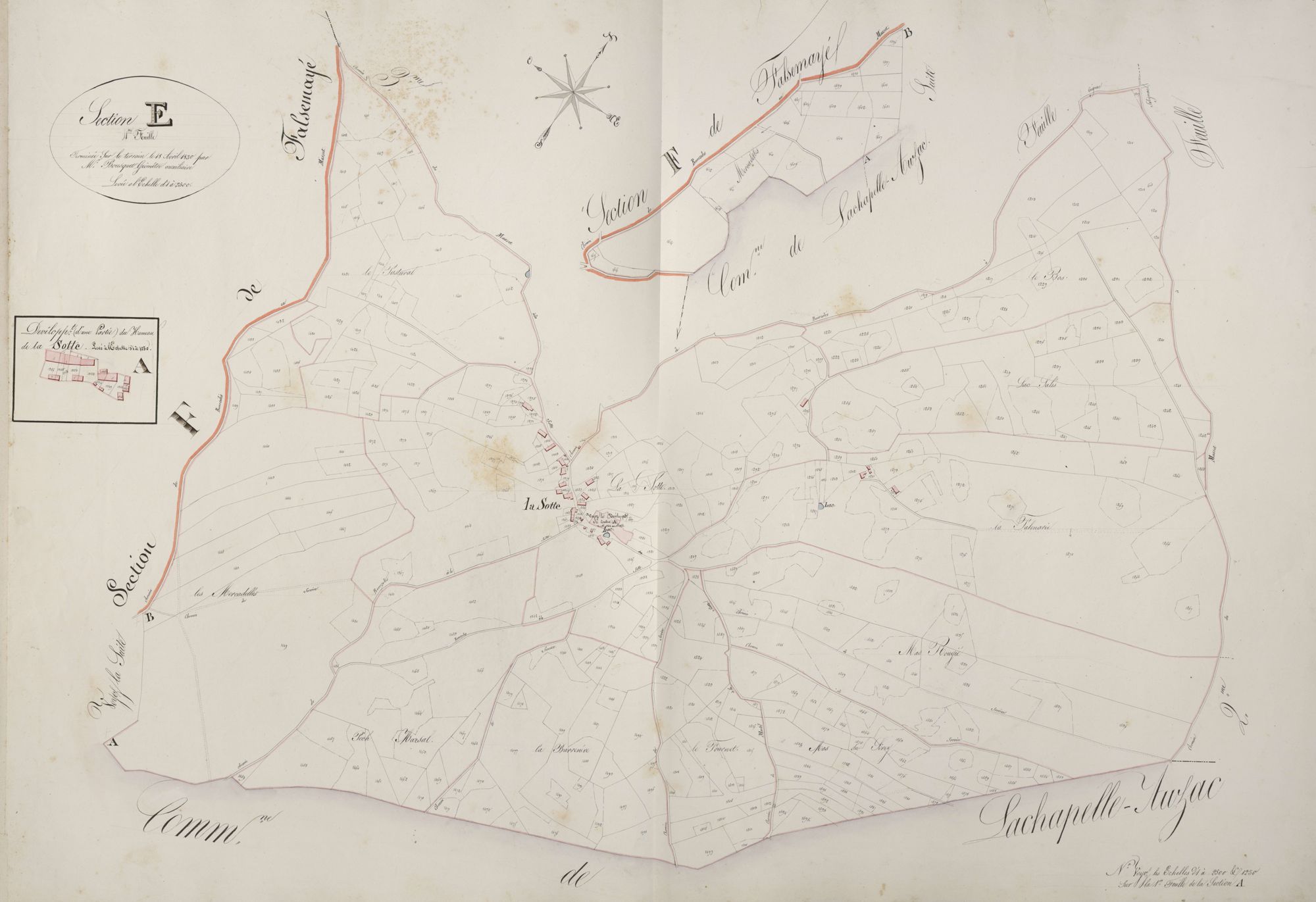 section E de Saint-Bonnet, 4ème feuille