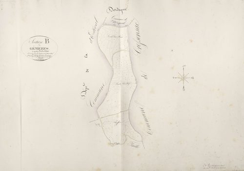 section B des Géniéres, 1ère feuille