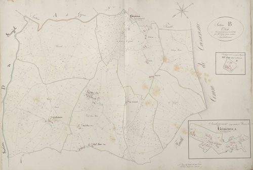 section B des Géniéres, 3ème feuille
