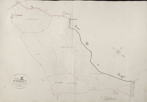 section E de Saint-Bonnet, 1ère feuille