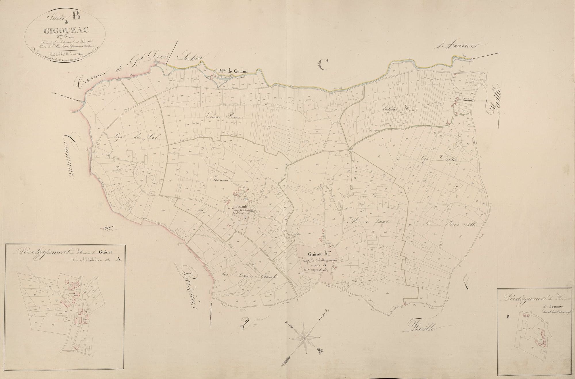 section B de Gigouzac, 3ème feuille