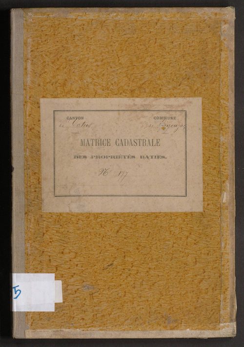 Cases 1-179. Augmentations et diminutions (1880-1891)