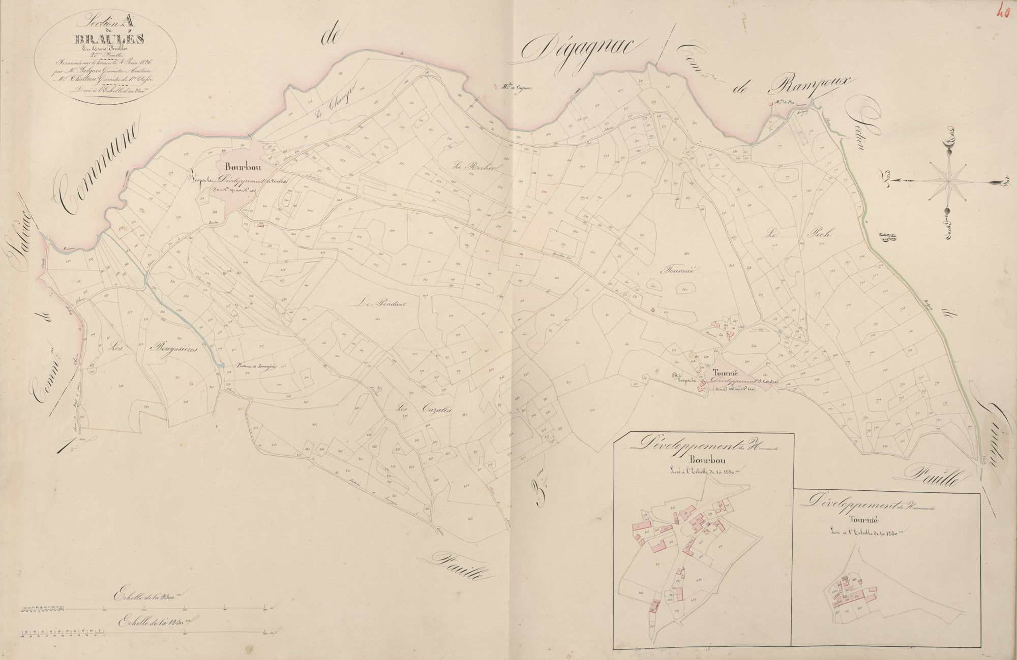 section A de Braulés, 2ème feuille