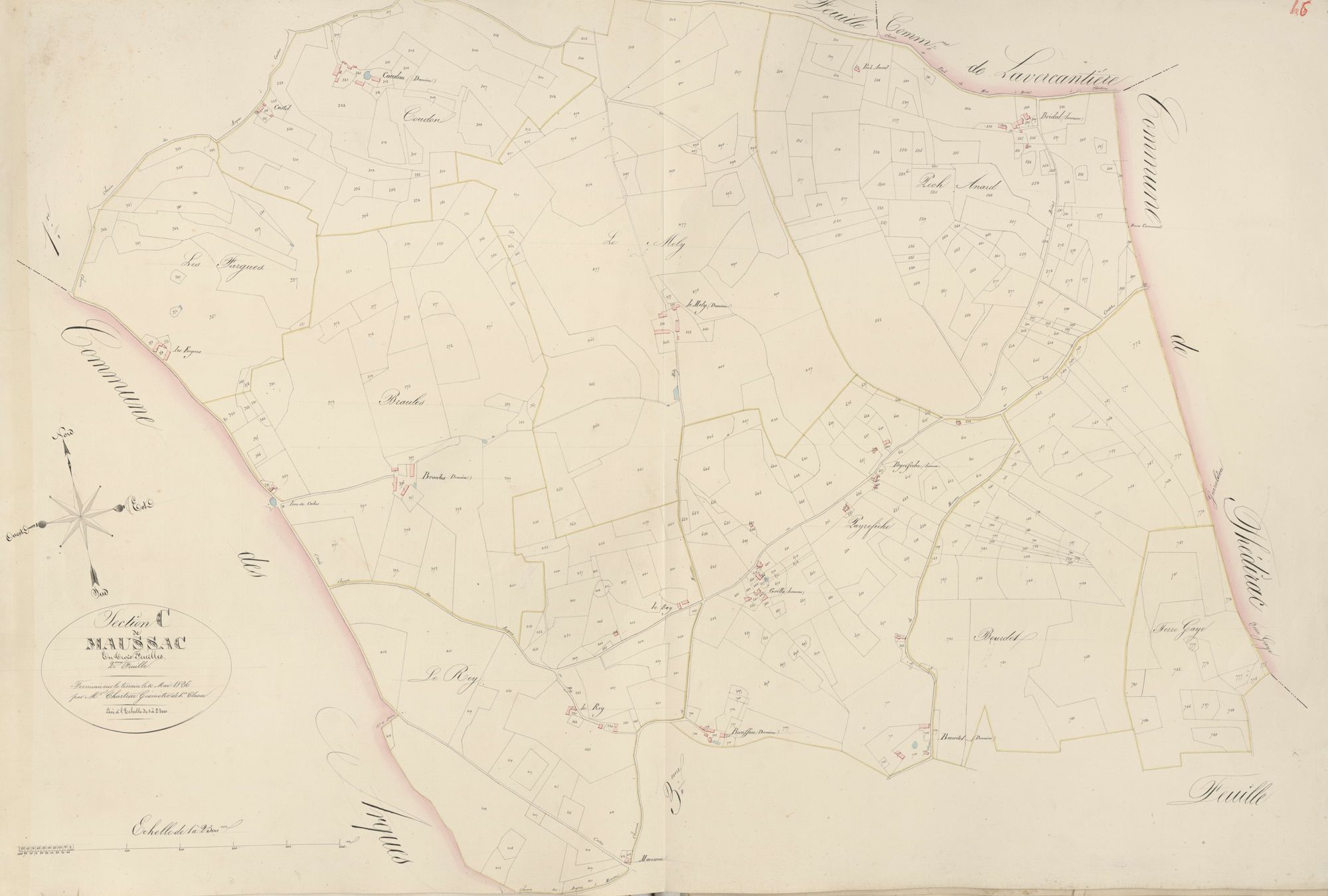 section C de Maussac, 2ème feuille