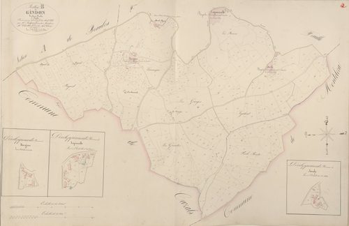 section B de Gindon, 1ère feuille
