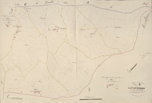 section B de Lavayssière, 1ère feuille