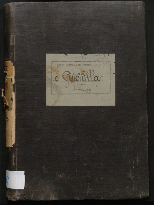 Folios 1-332. Augmentations et diminutions (1914-1933)