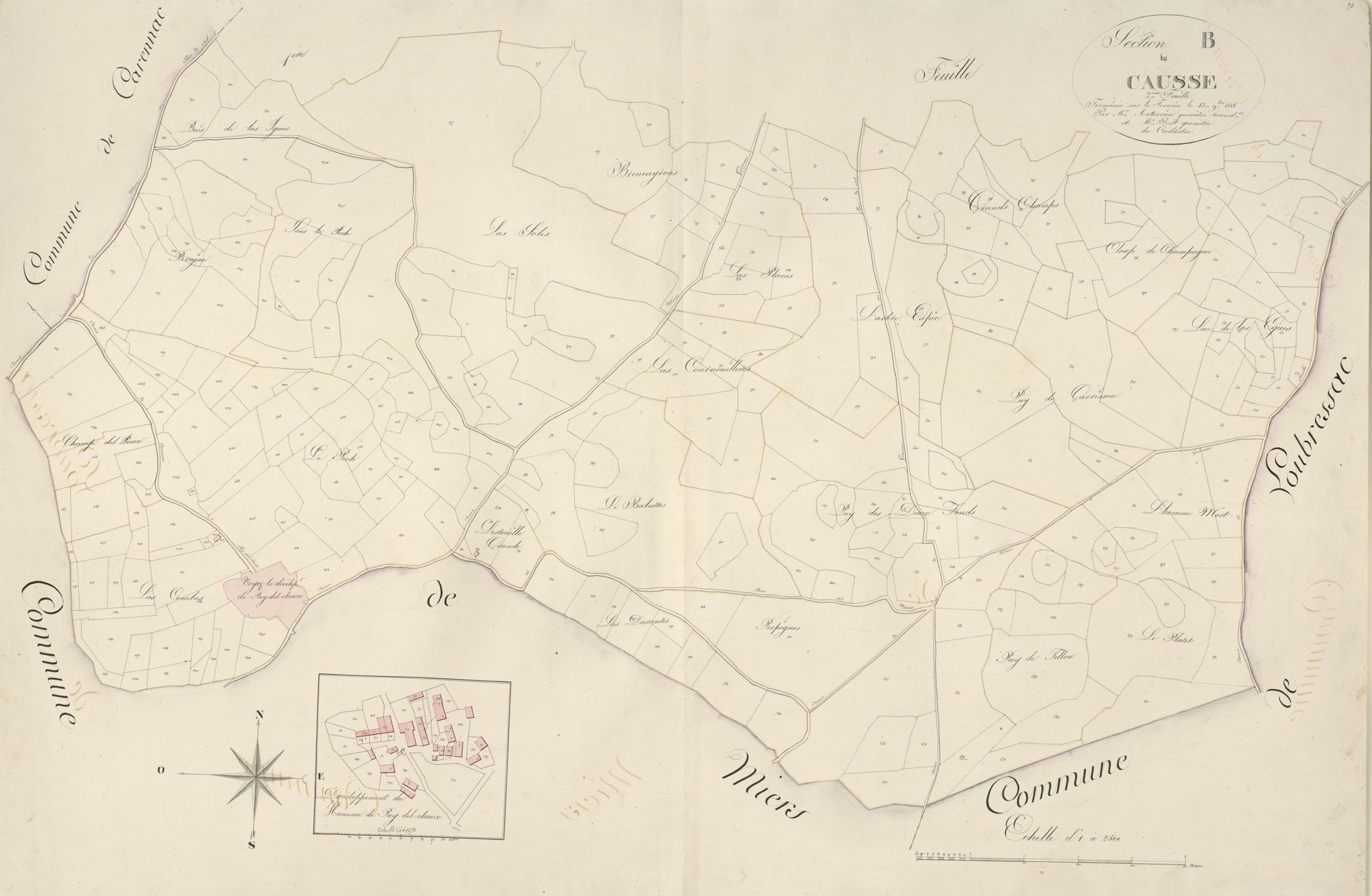 section B du Causse, 2ème feuille