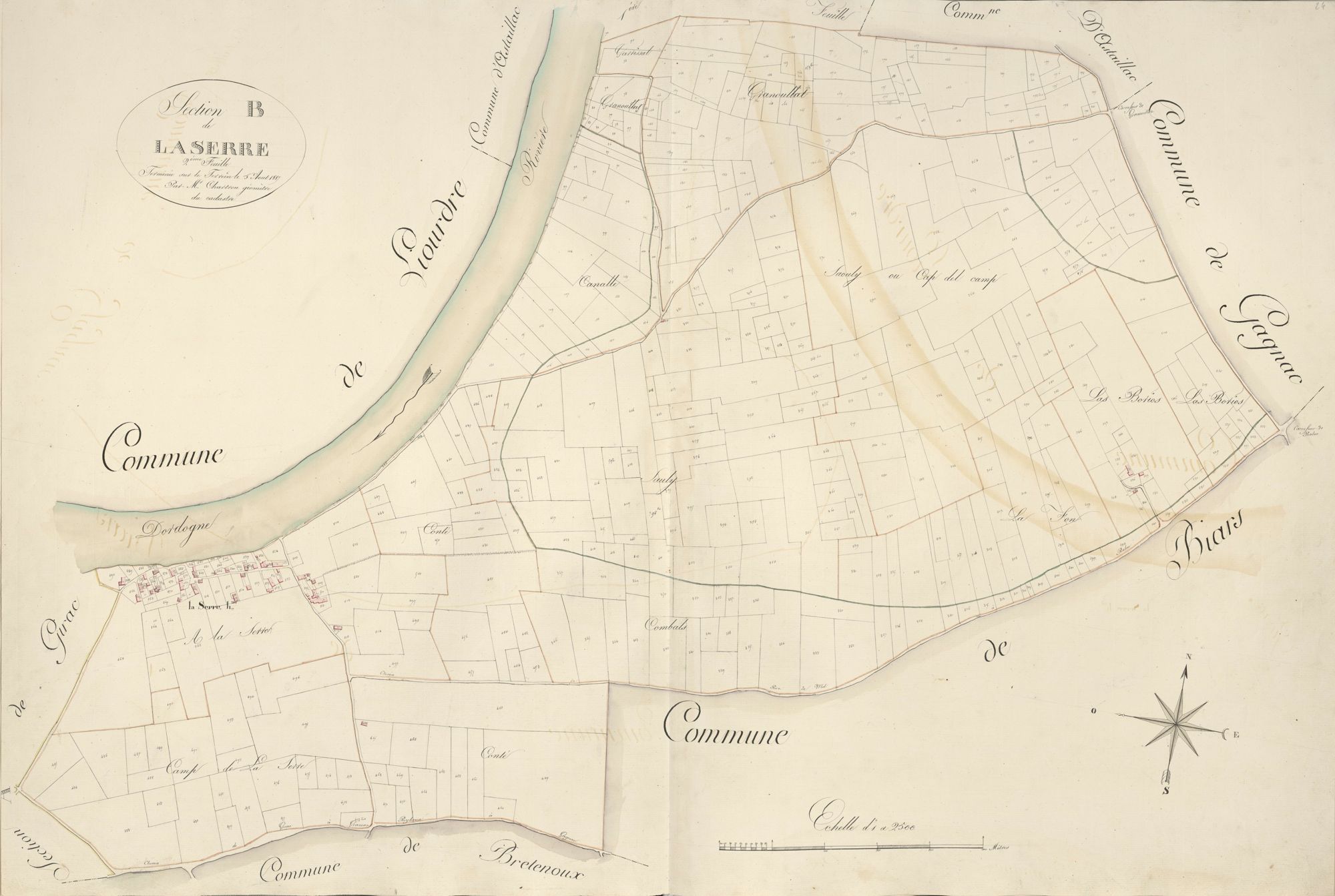 section B de Laserre, 2ème feuille