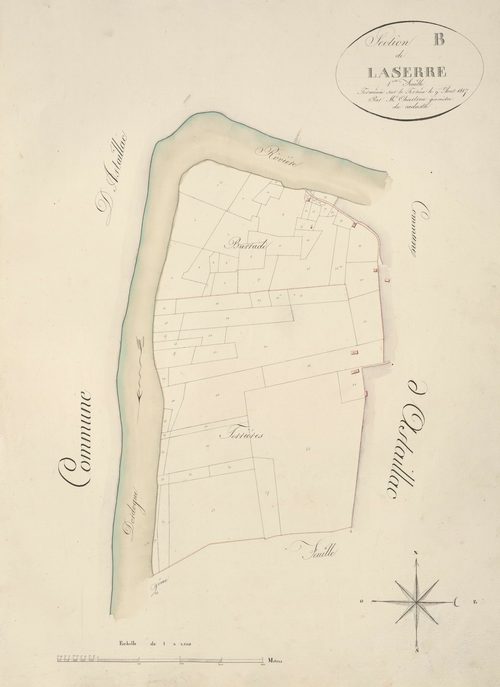 section B de Laserre, 1ère feuille