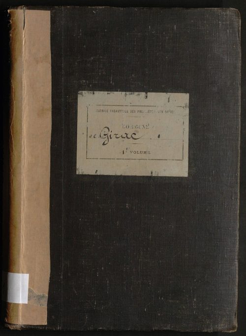 Folios 1-430. Augmentations et diminutions (1913-1954)