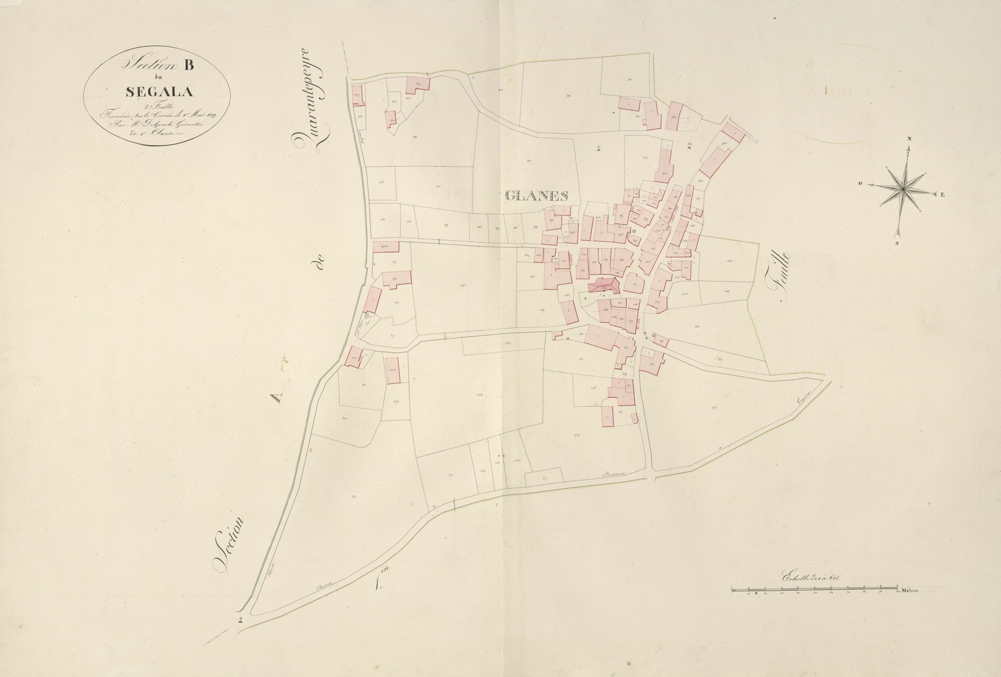 section B du Ségala, 2ème feuille
