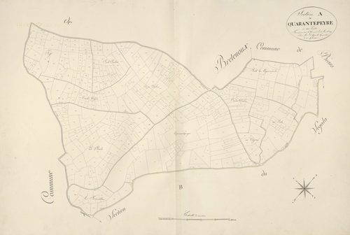 section A de Quarantepeyre, 1ère feuille