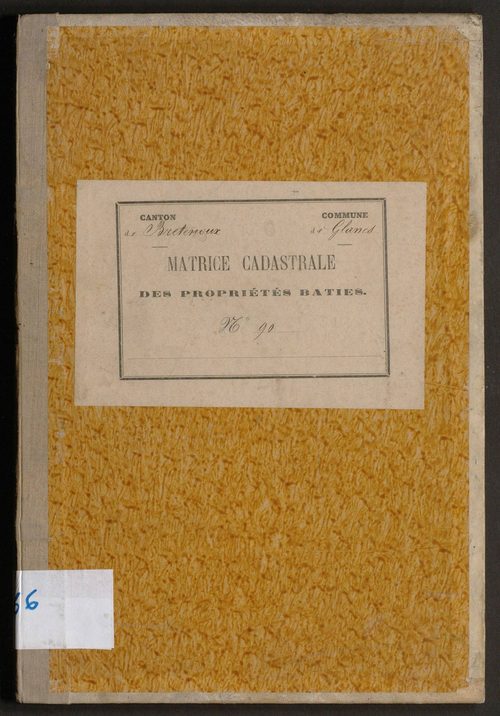 Cases 1-86. Augmentations et diminutions (1880-1891)