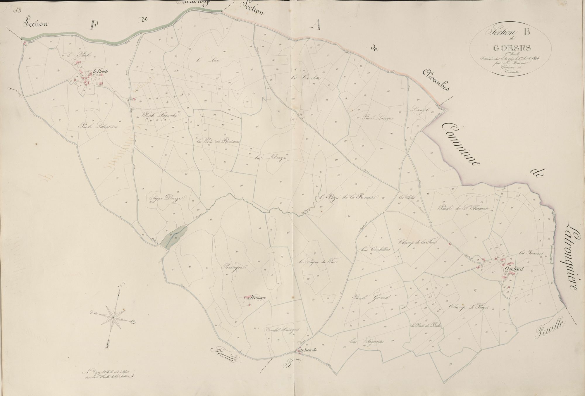 section B de Gorses, 2ème feuille