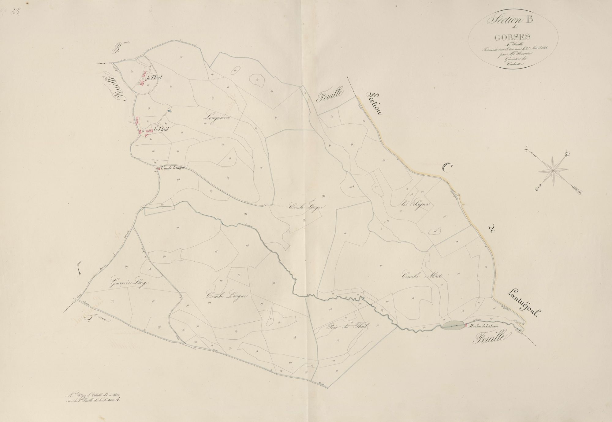 section B de Gorses, 4ème feuille