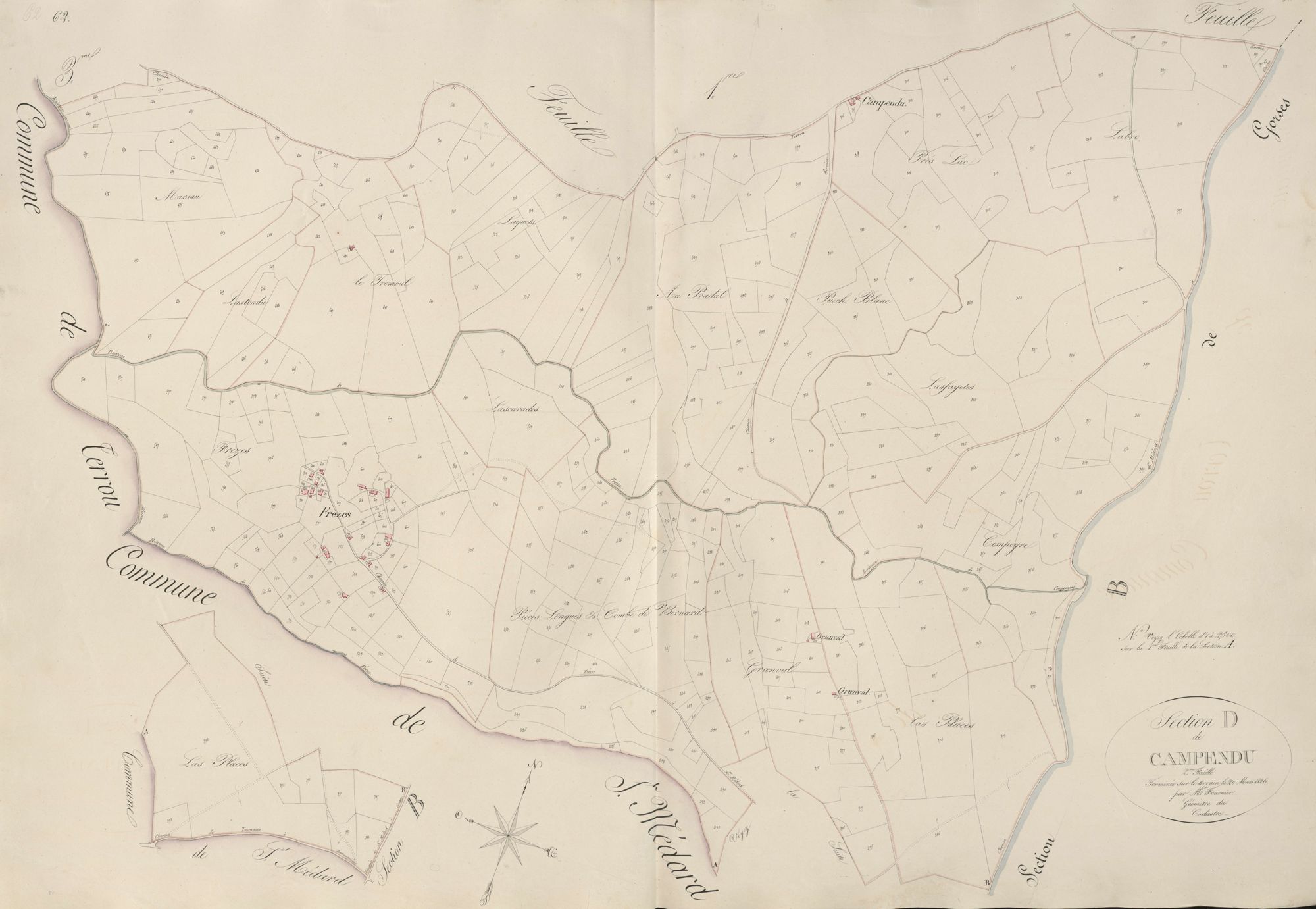 section D de Campendu, 2ème feuille