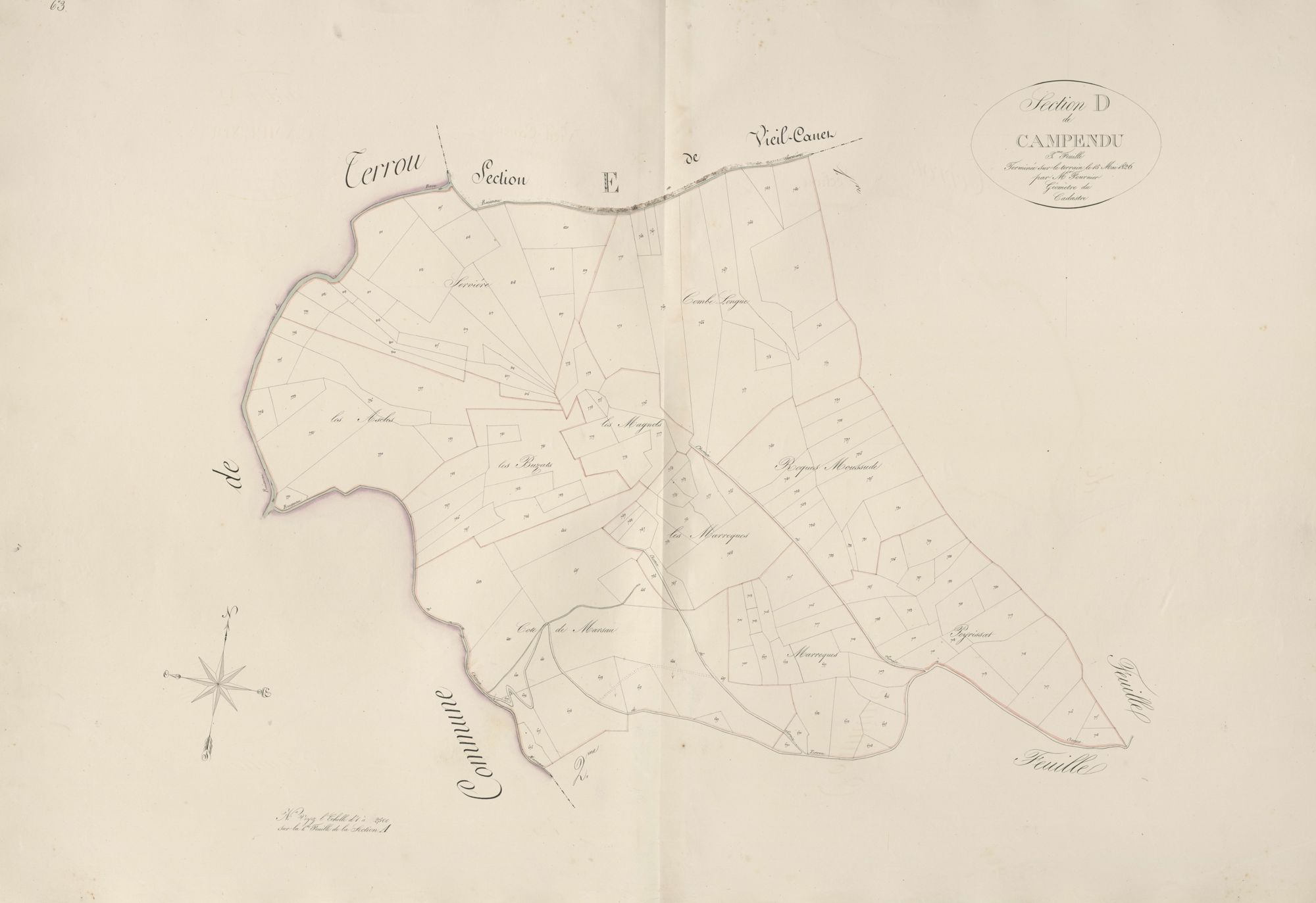 section D de Campendu, 3ème feuille