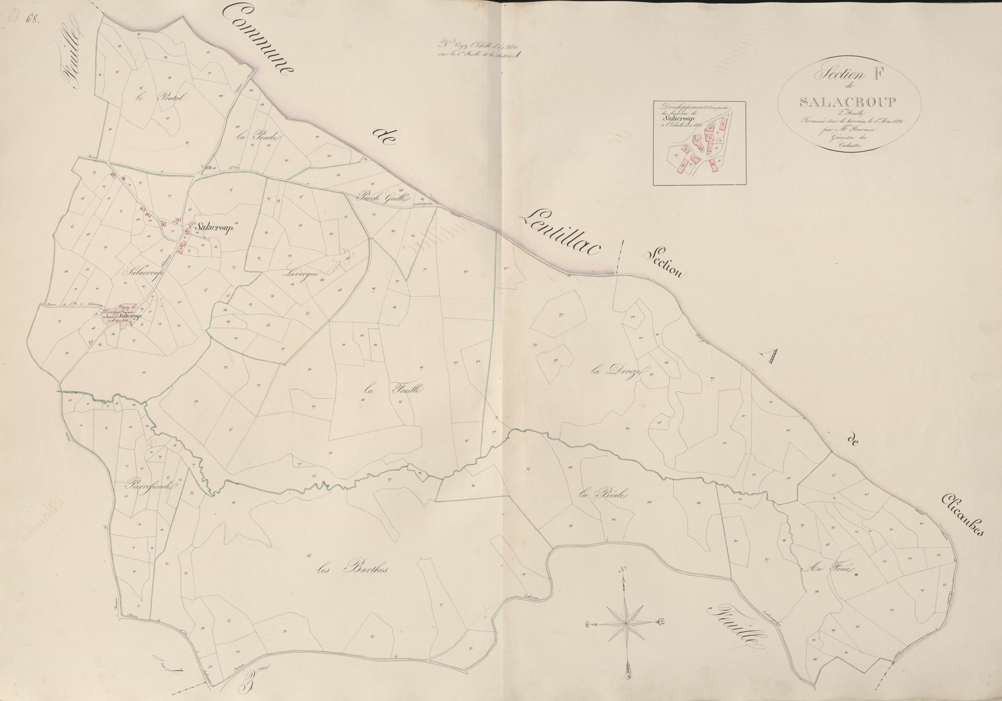 section F de Salacroup, 2ème feuille