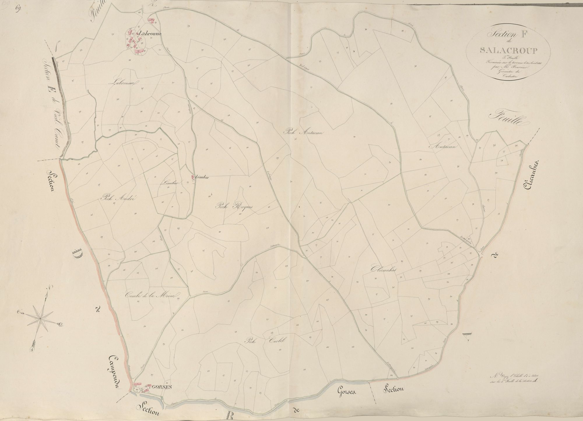 section F de Salacroup, 3ème feuille