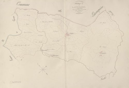 section C de Lantuejoul, 1ère feuille