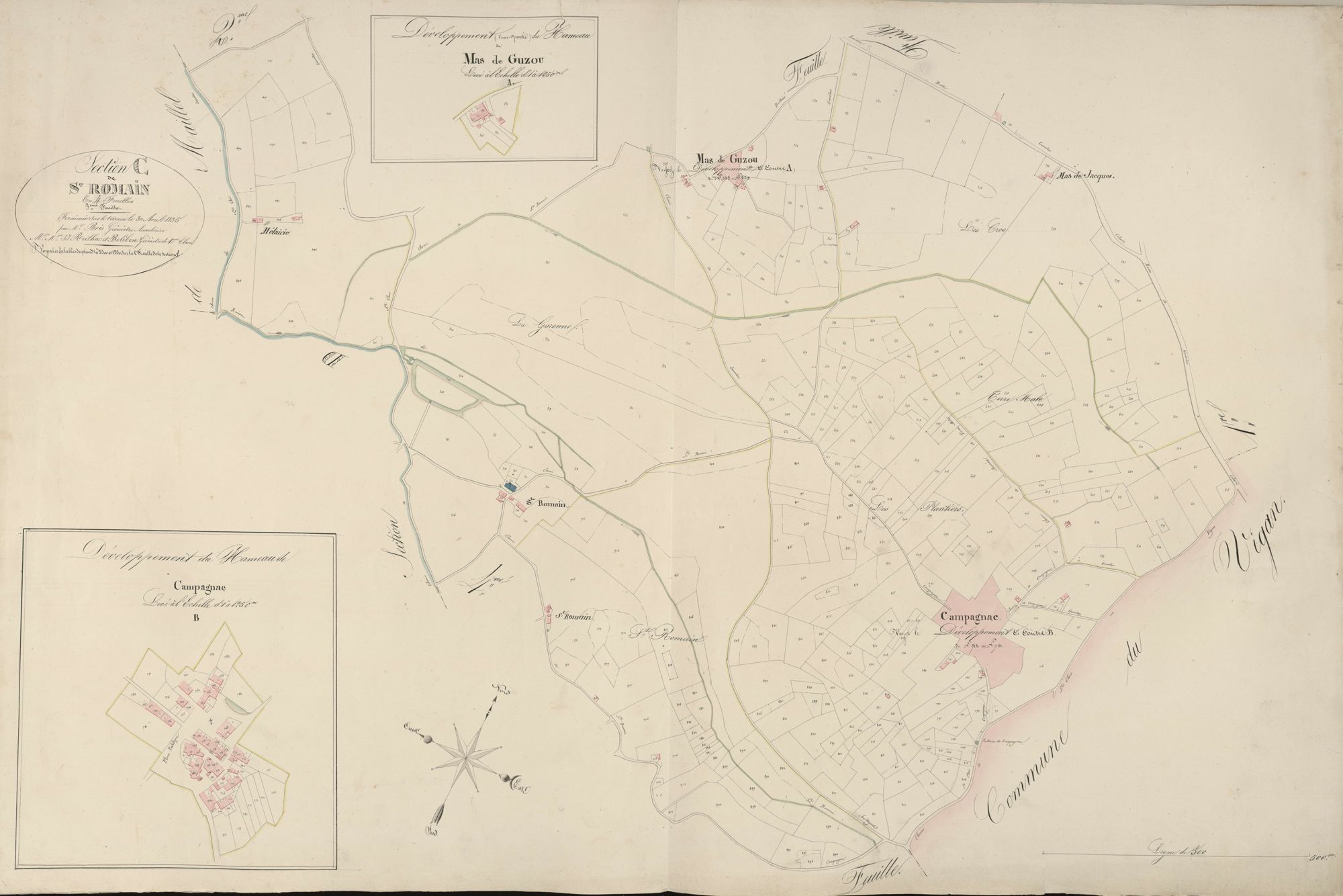 section C de Saint-Romain, 3ème feuille