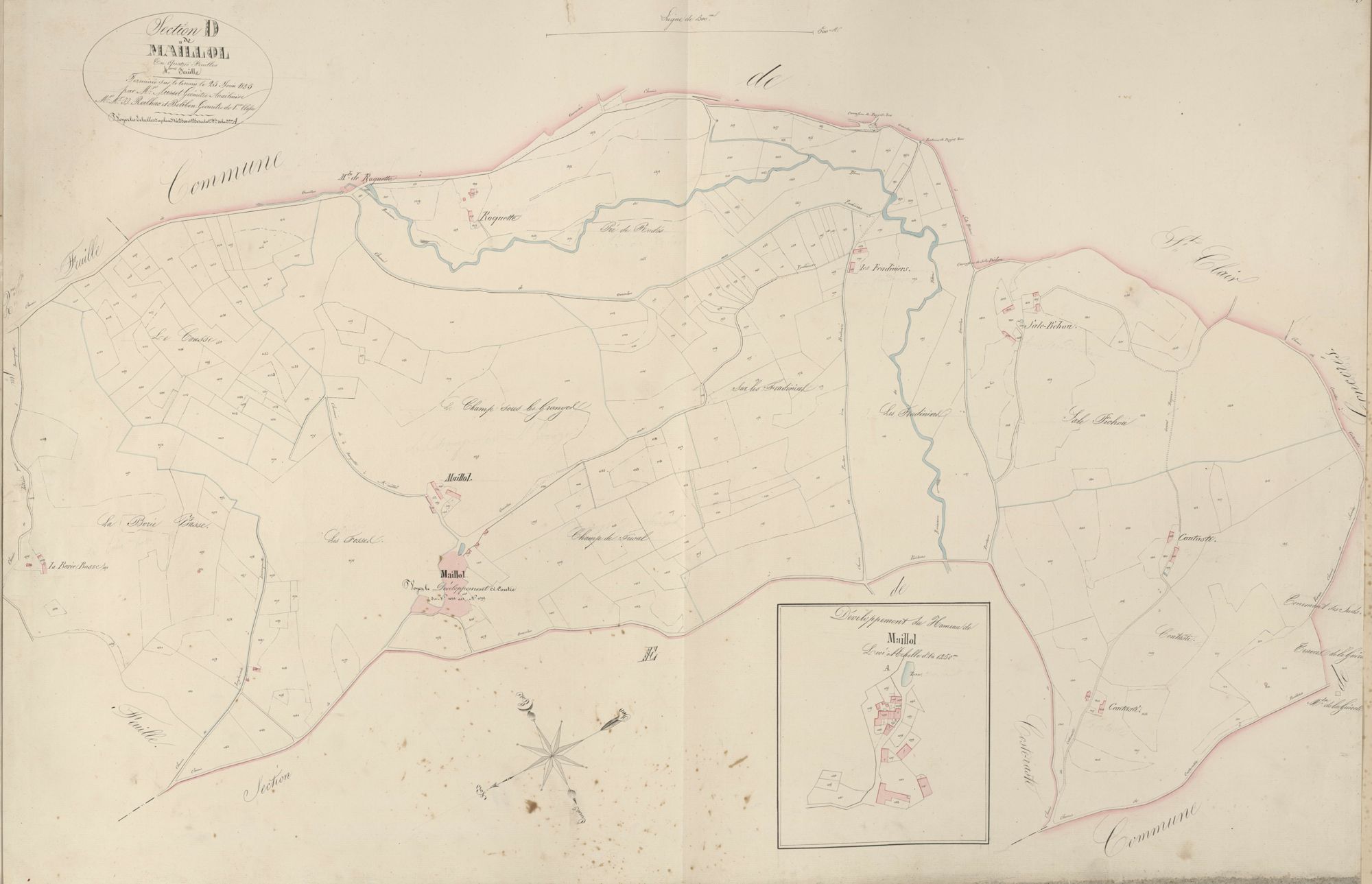 section D de Maillol, 4ème feuille