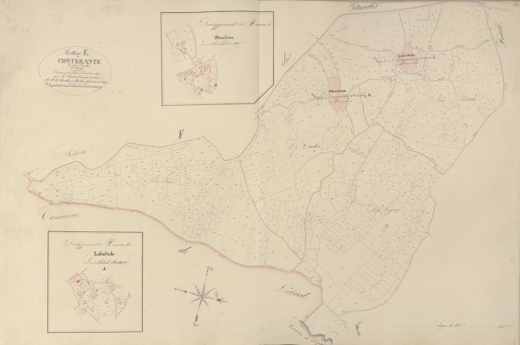 section E de Costeraste, 3ème feuille
