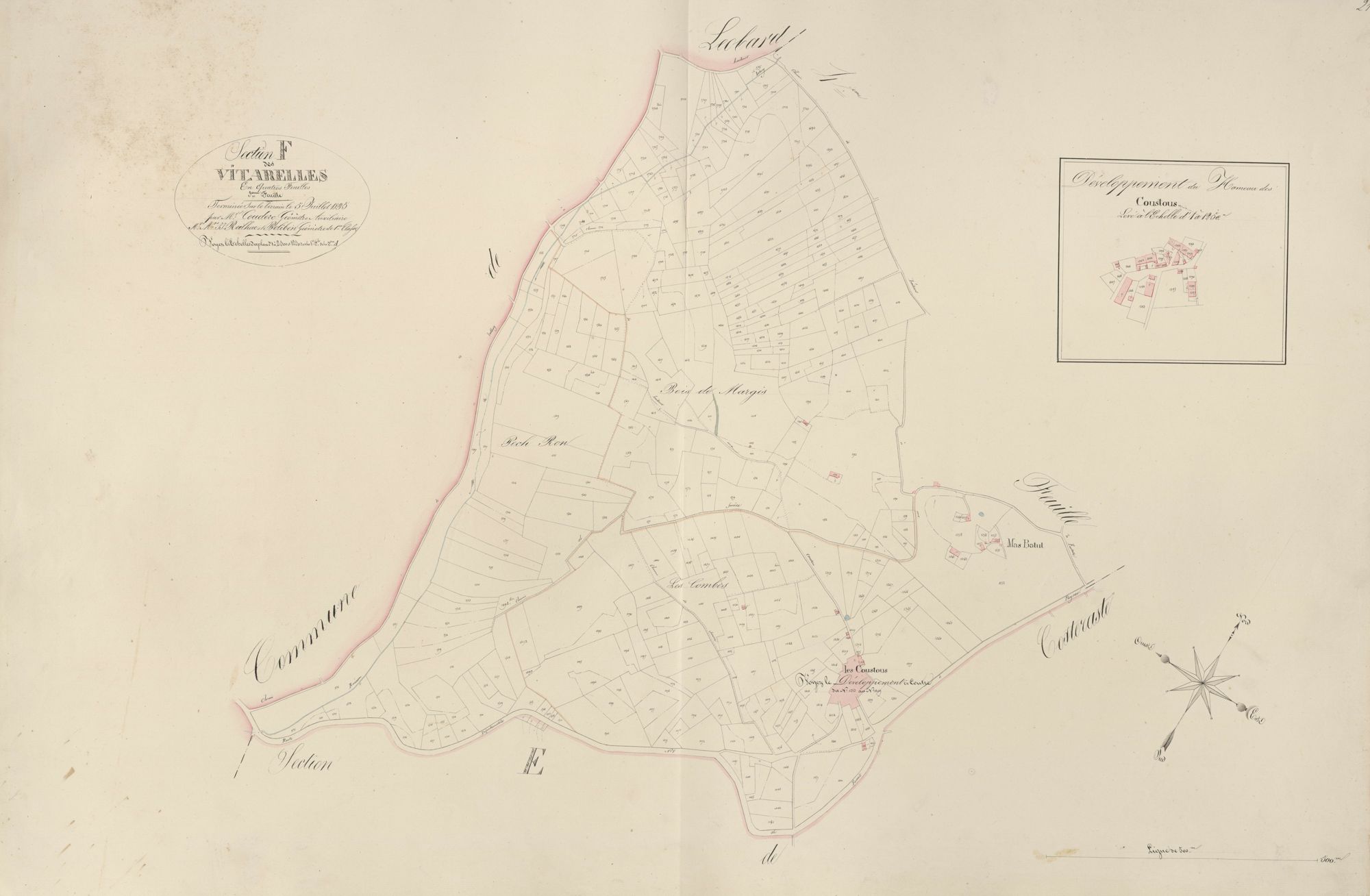 section F des Vitarelles, 3ème feuille