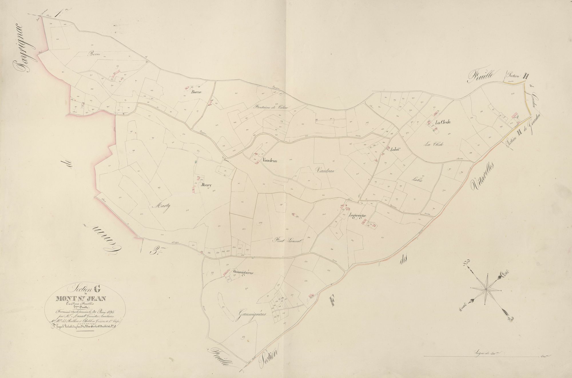 section G de Mont Saint-Jean, 2ème feuille
