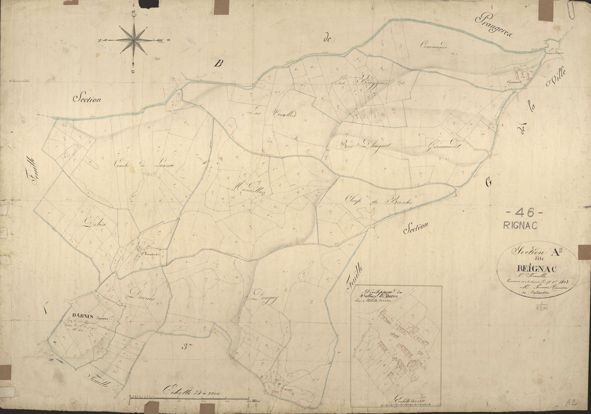 section A de Reignac, 2ème feuille