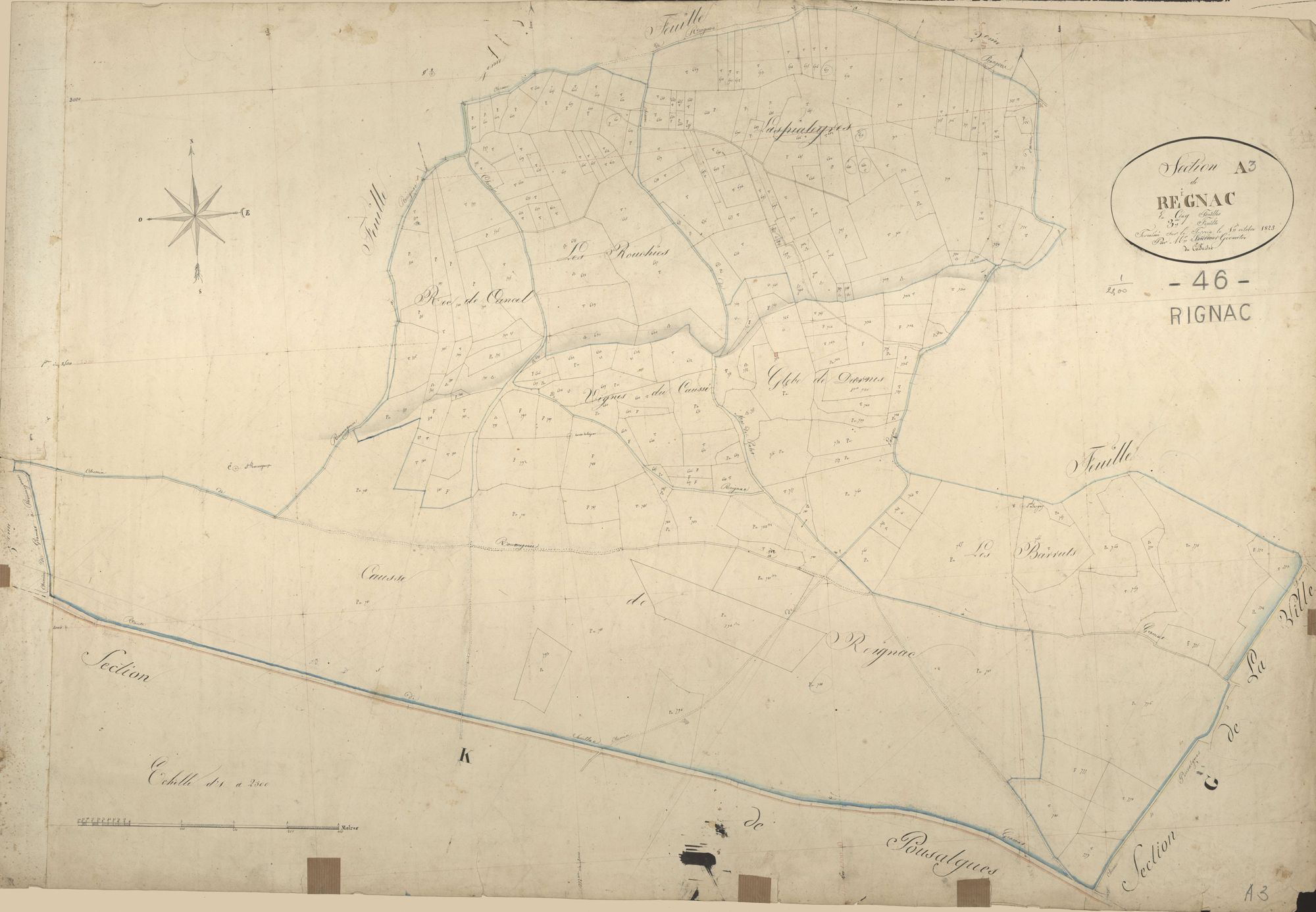 section A de Reignac, 3ème feuille