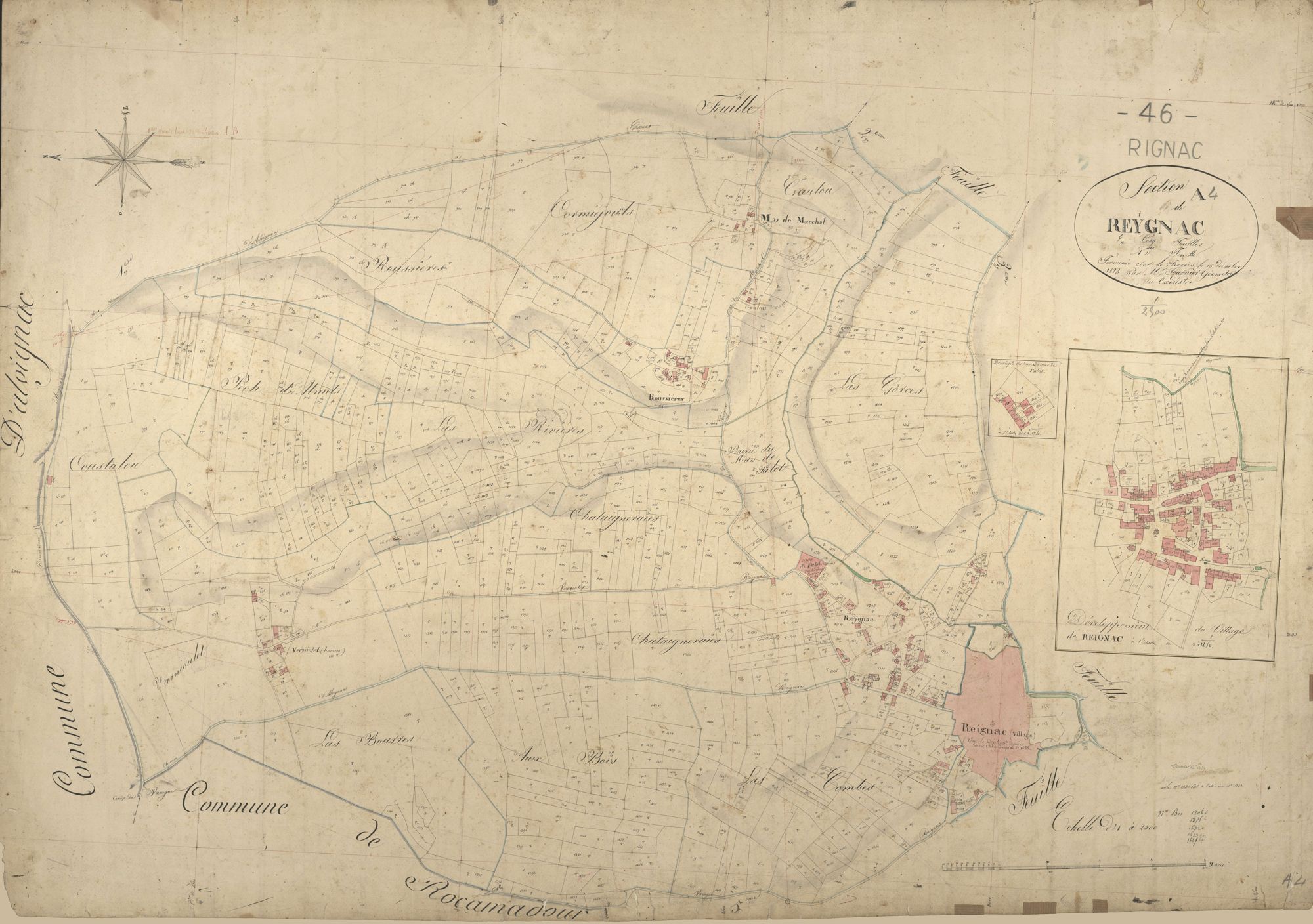 section A de Reygnac, 4ème feuille