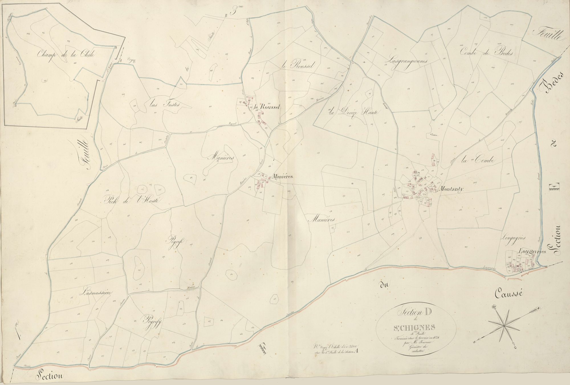 section D de Saint-Chignes, 4ème feuille