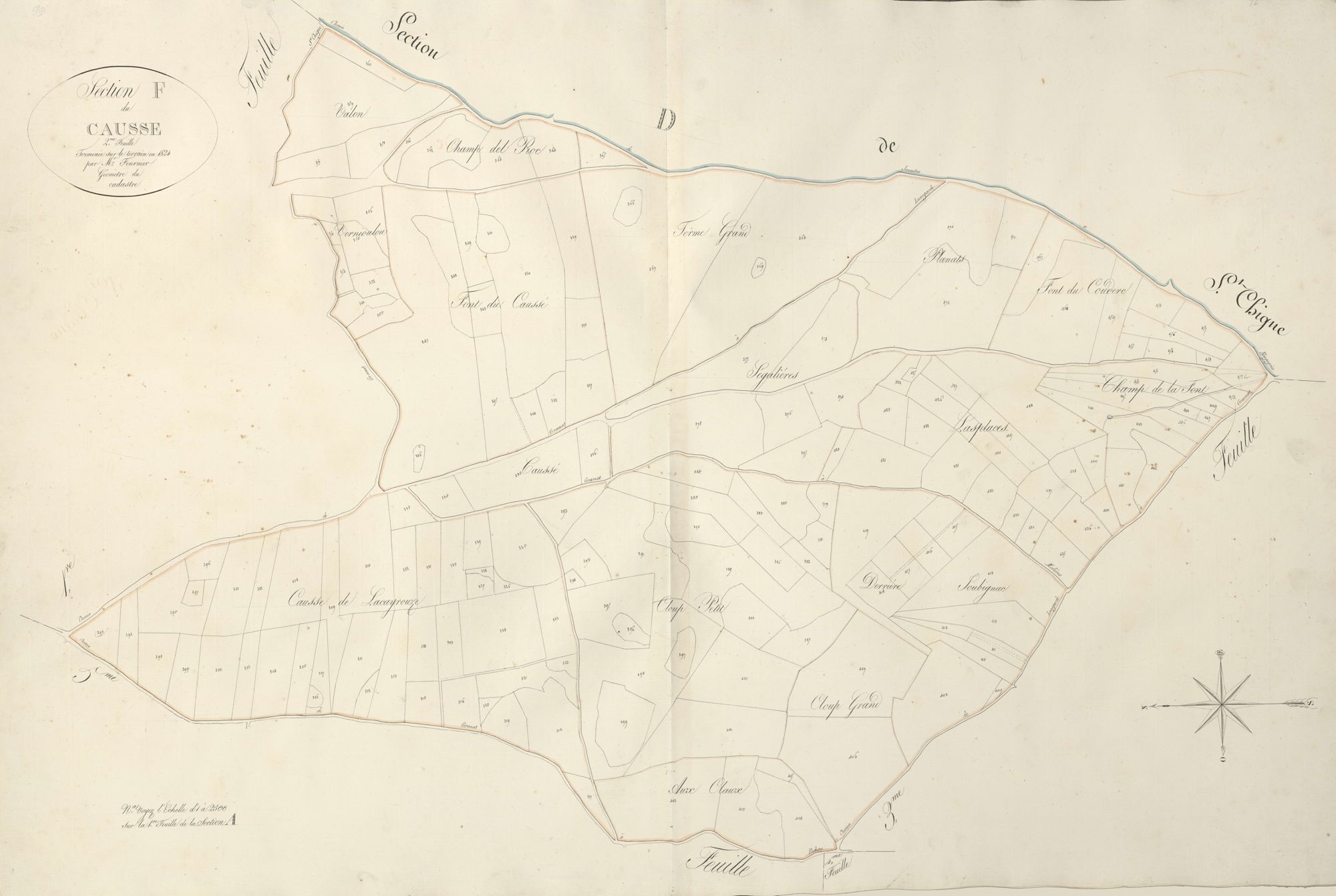 section F du Causse, 2ème feuille