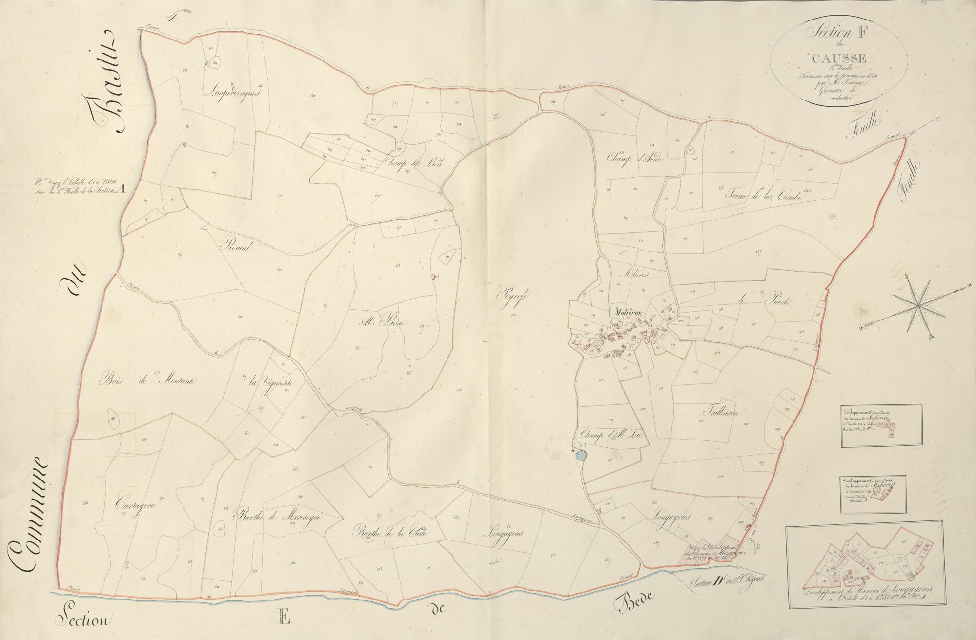 section F du Causse, 3ème feuille