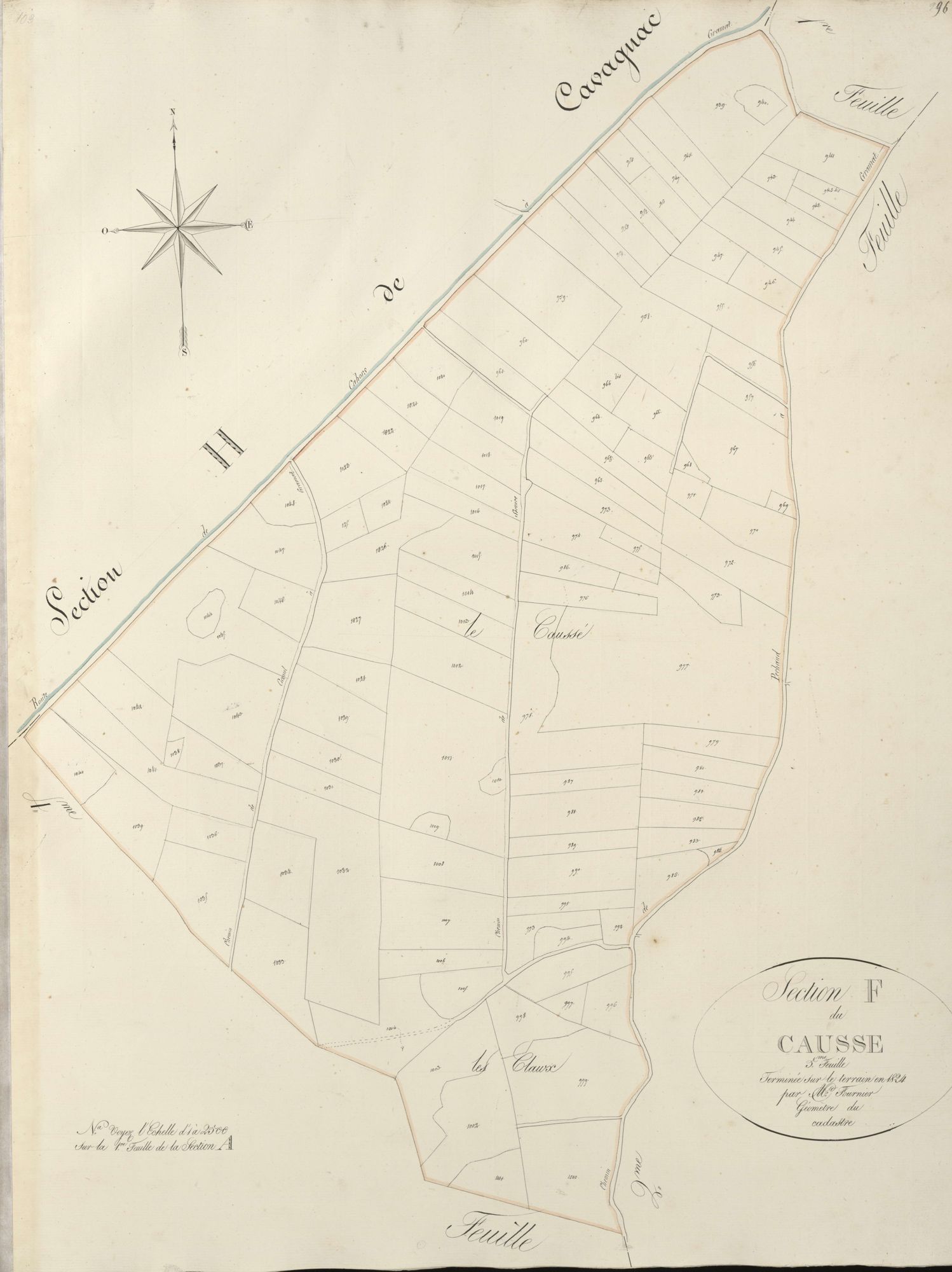 section F du Causse, 5ème feuille