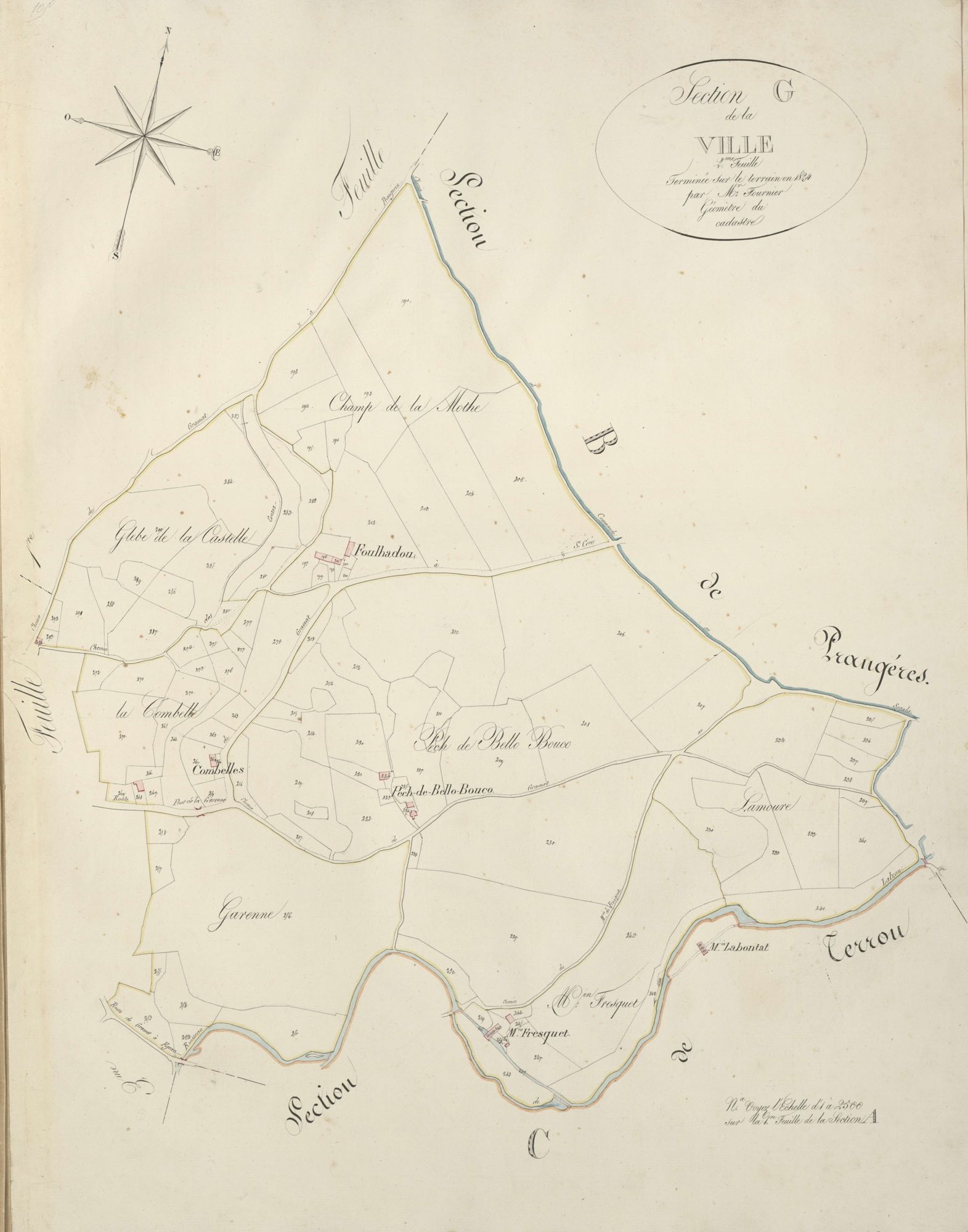 section G de la Ville, 2ème feuille