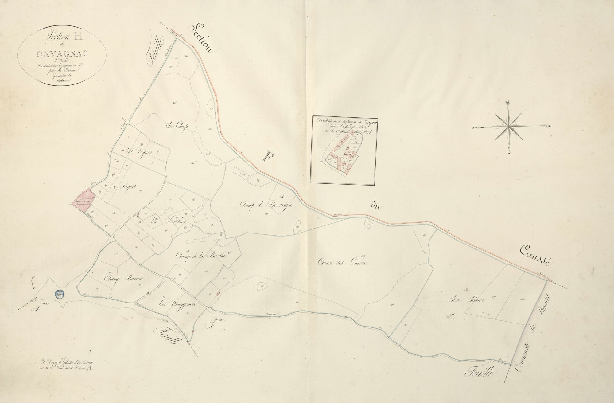 section H de Cavagnac, 2ème feuille