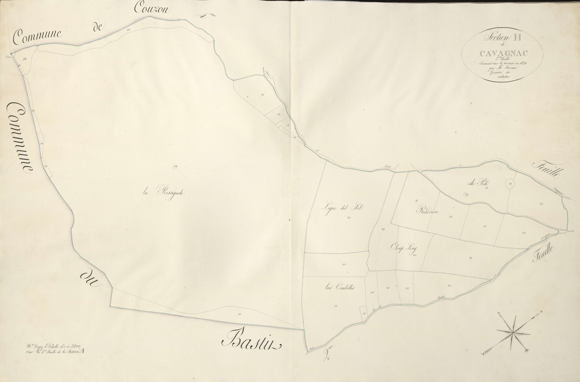 section H de Cavagnac, 3ème feuille